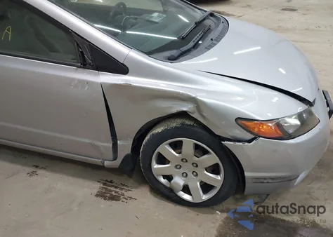 2007 Honda Civic Lx from USA, damaged, VIN 2HGFG12687H502887